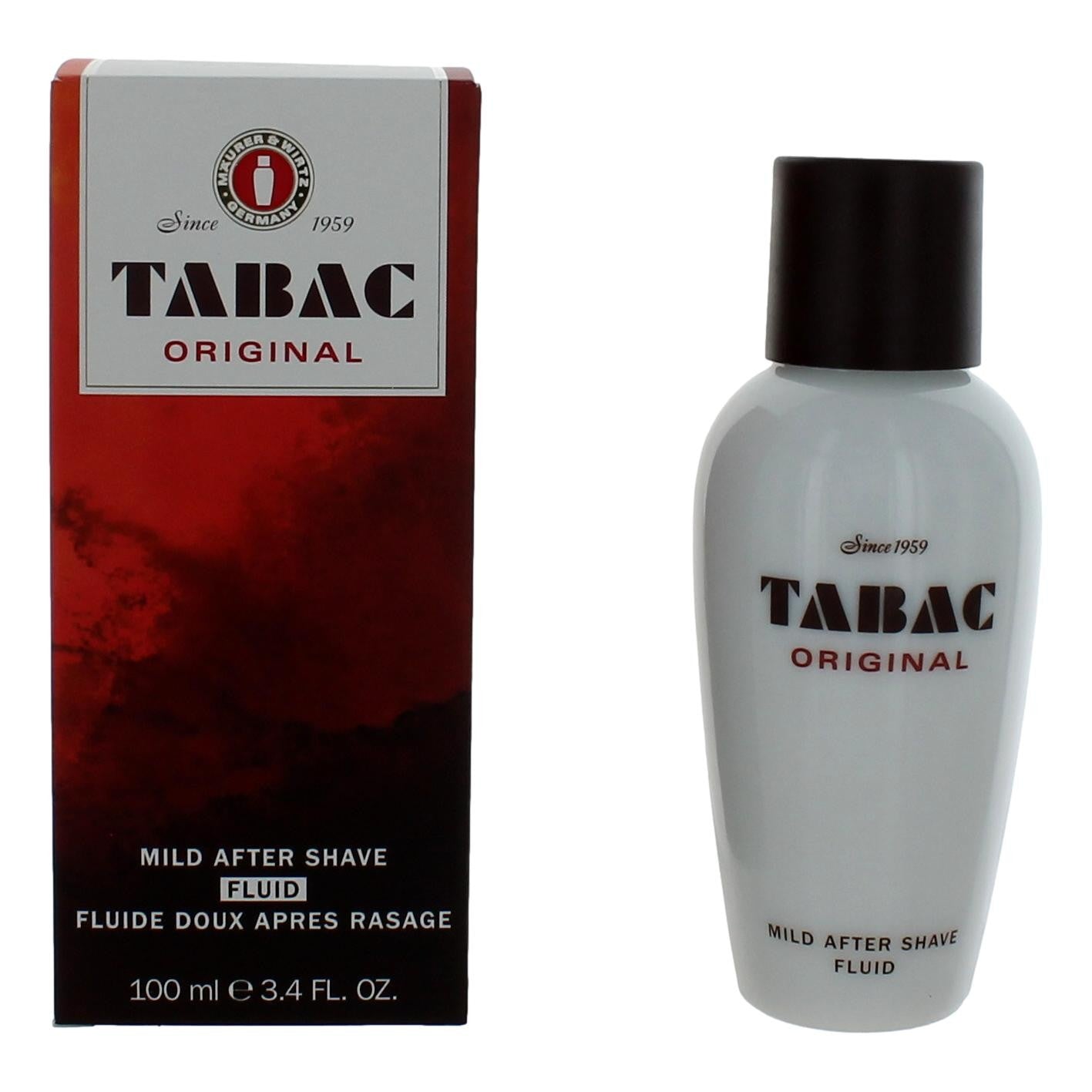 Photo of Tabac by Maurer & Wirtz, 3.4 oz Mild After Shave Splash for Men
